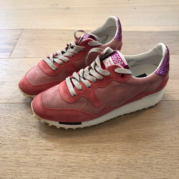 Golden Goose Shoes - Pink. Glitter Golden Goose Limited Edition